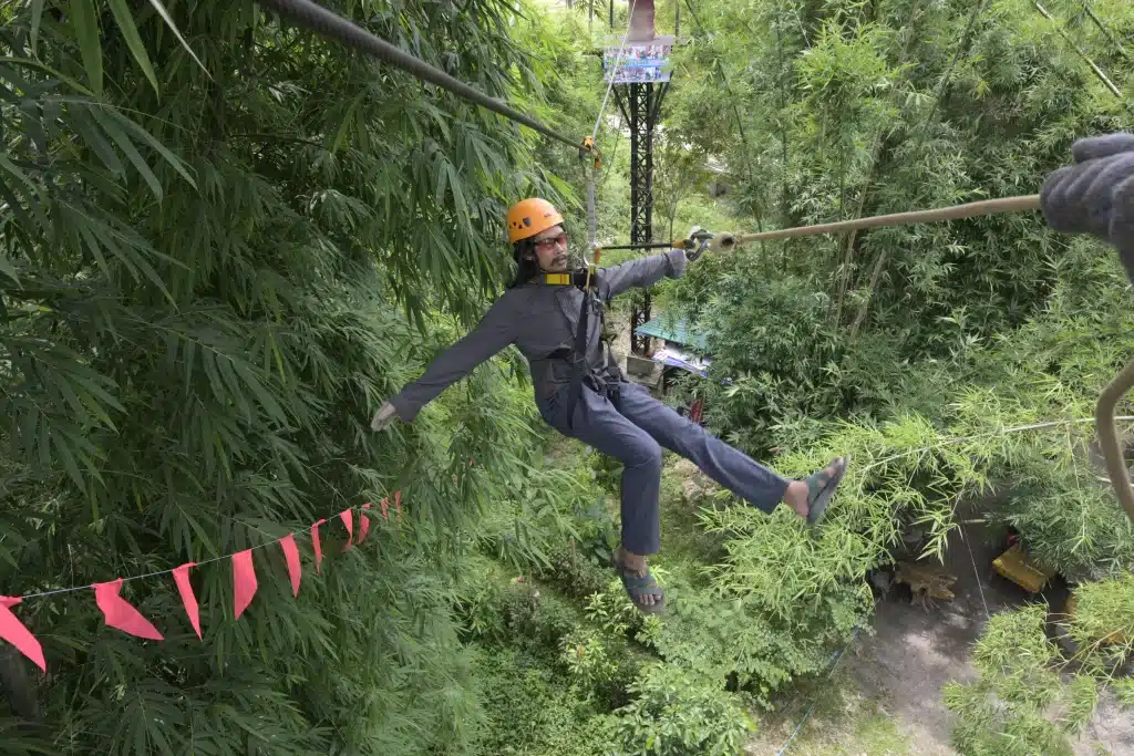 Ziplining in Chiang Mai