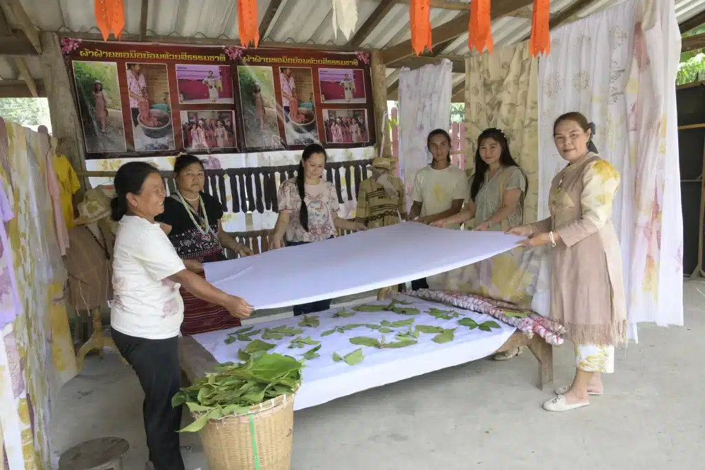 botanical printing Chiang Mai